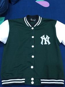 Women Cotton Jacket With Long Sleeves Size M