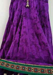 Anarkali in Regal Purple