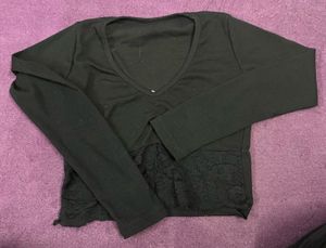 Black Lace Top