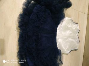 Cute Navy Blue Party Dress