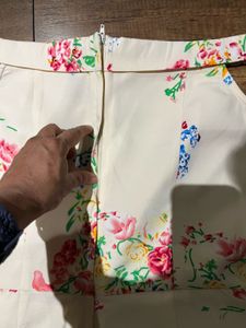 Floral Print Wide Leg Jumpsuit