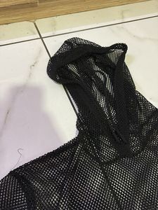 Mesh Hoodie &amp; Leggings Set