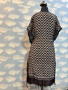 Stylish Patterned Kaftan