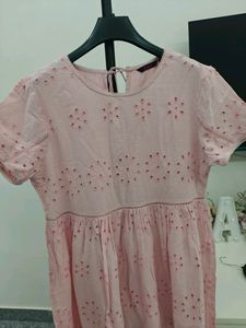Ginger Cutwork Cotton Dress