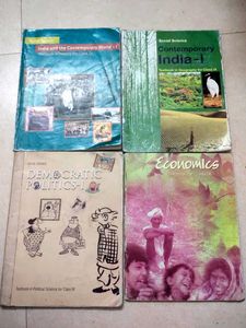 Class 9th Social Science Textbooks.. All Parts 🥰