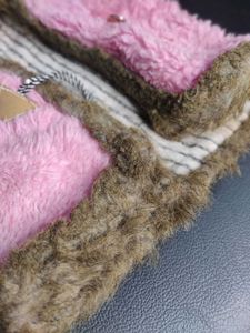 Pink Faux Fur Baby Jacket