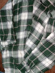 This Green Checked Shirt Gonna Match U