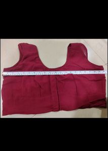 Elegant Maroon Embroidered Saree