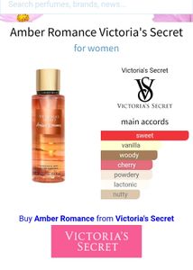 Vs Amber Romance Shimmer Body Mist