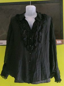 BLACK FANCY SHIRT