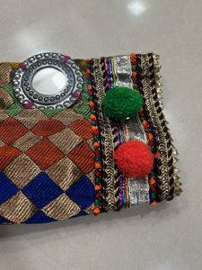 Colorful Embroidered Blouse