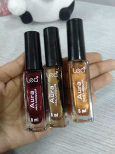 Nail Paints 💅🏻 (Set Of 3)