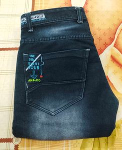 Dark Blue Denim Jeans