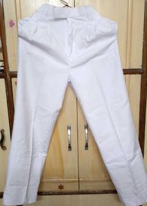 Boys white school pant