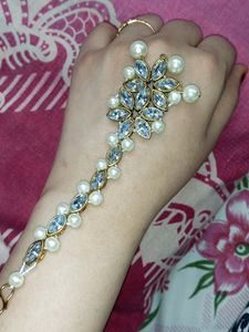 🔥offer New Kundan moti 4 Piece Set