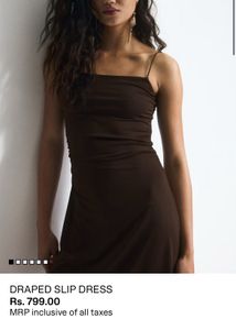 Brown Slip Dress