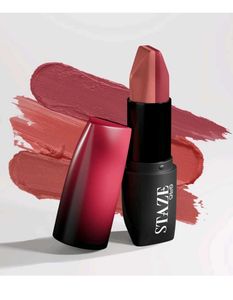 Staze 9To9 3 In 1 Matte Lipstick(03 Caramel Rose)