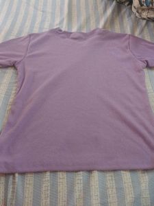 Lavender Casual T-Shirt