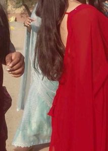 Red Saree