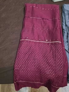 Maroon Dupatta