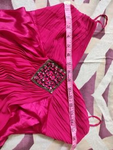 Imported Hot Pink Mini Dress
