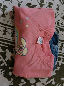 Girl Jeans👖 top
