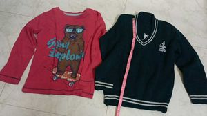 T-shirt & sweater Combo For Boys 4-5 Years
