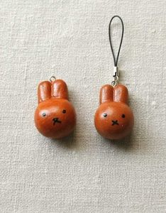 2x Clay Miffy Charms!