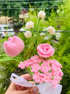 Crochet Bunch Of Flowers