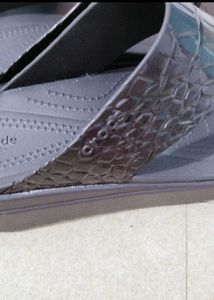 Crocs LiteRide Platform Sandals never used