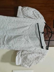 white bodycon dress