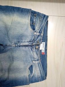 Denim Bermuda Shorts