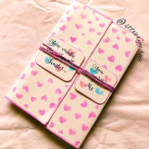 Handmade Heart-Themed Card