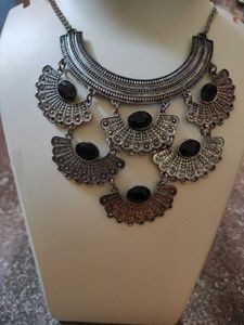 new Statement Necklace oxidised