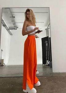Orange Relaxed Fit Track Pant🧡