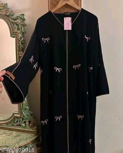 New Dubai Design Embroidery Work Abaya
