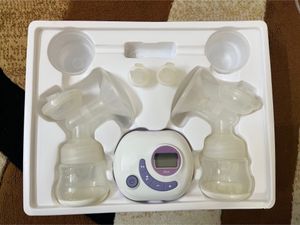 Double electric portable, rechargeable Breast pump