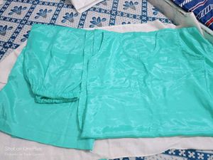 Elegant Embroidered Kurta With Free Gift Also