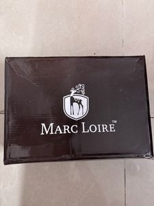 Black Clear Strap Block High Heel Marc Loire