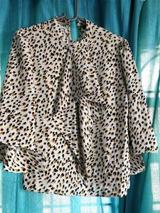 Beautiful Printed Formal Top - Western Wear - Formal Wear