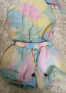 Tie-Dye Two-Piece Outfit