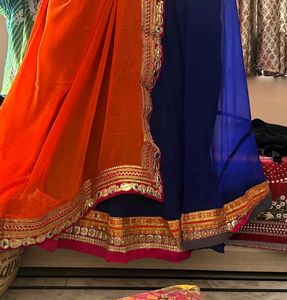 Royal Blue Skirt