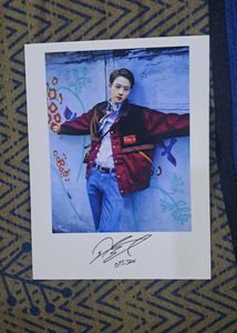 BTS POLOROID WITH SIGNATURE