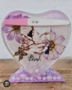 heart shape silicone resin mould