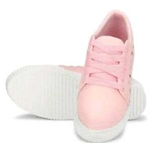 Pink Star Platform Sneakers