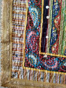 Festive Dupatta With Real Mirror Work