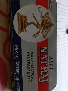 Vintage Natraj Mathematical Instruments Box