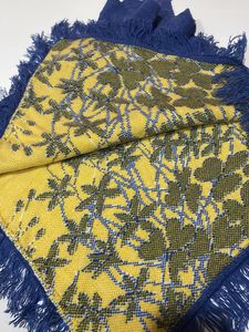Stylish Blue Poncho For Girls