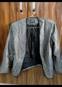 Houndstooth Blazer