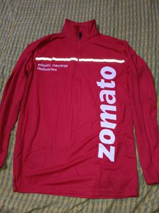 Two Zomato Red T-shirt and  Six Swiggy tshirt